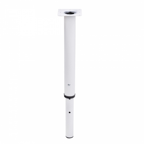 Опора меб. телескоп2 d32/40 h380-440-500-560, белый AKS_1