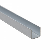 Профиль алюминиевый SLIDE серебро направляющая верхняя LAGUNA (L-2500) фотография