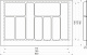 Лоток для столовых приборов 900 PIXEL 830*485, белый AKS_preview_1