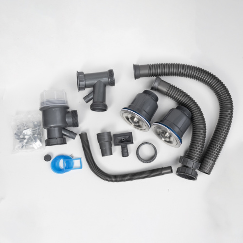 Мойка н/сталь, прямоугольная двухчашевая, 780*430мм, сатин, PVD покрытие, мойка справа, врезн на/вровень столешнице, AKS (3,2мм)_3