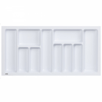 Лоток для столовых приборов 900 LINER 830*430, белый AKS фотография