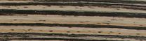 Кромка ПВХ зебрано бежево-серый 42/2 (7255) El-mech-plast (1б=0,1пог.км.) фотография