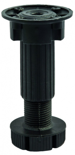 Опора кухонная пласт. h100 трехсоставная, черный (1 упак. = 280 шт.)_1