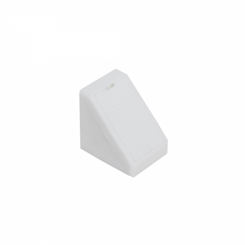 Уголок пластиковый одинарный P белый (01), (уп/100шт) РП_1