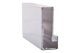 Профиль алюминиевый для рамочных фасадов Z-4 серебро (L-3500)_preview_1