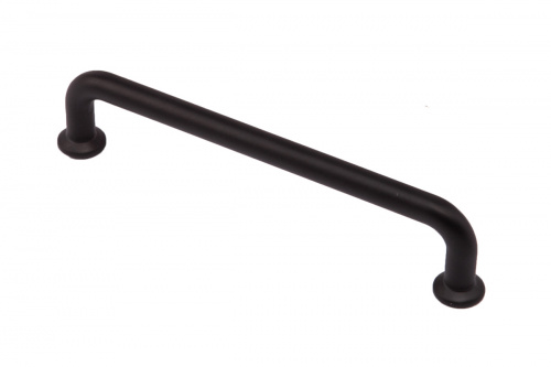 Ручка меб. скоба мет. LOFT 192 черный матовый, AKS_1