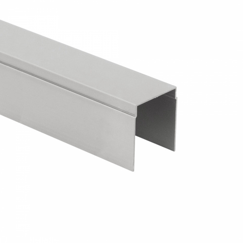 Профиль алюминиевый SENATOR серебро направляющая верхн. L-6000 мм АЛЮТЕХ одинарная_1