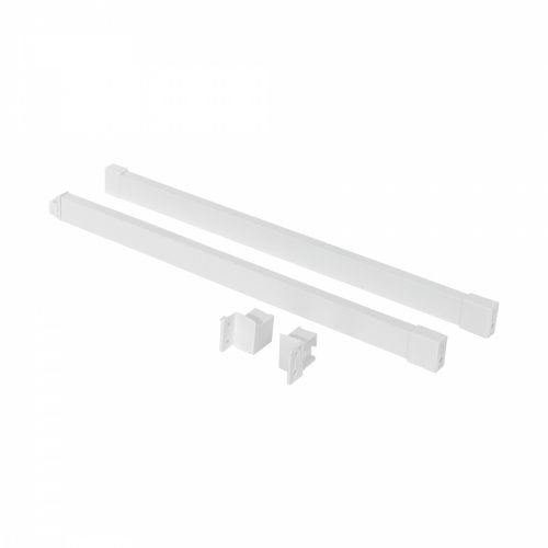 Рейлинг прямоугольный продольный Slimbox Evolution L-300 белый_1