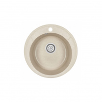 Мойка кварцевая, круглая, ST-4802, D 480, беж, Granula фотография