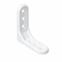 Полкодержатель мет. MONO 100*100*1.2, белый AKS фотография