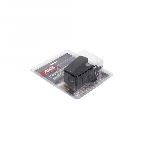 Лента светодиодная - 4,8W/m, 12V, 8мм, 2835, 60 д/м, IP20, теплый белый (3000K) - 5м, + блок питания, AKS_4