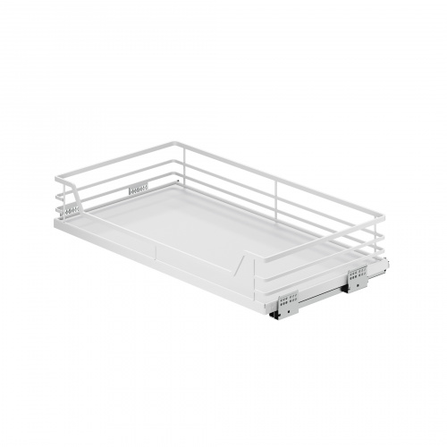 Выдвижная корзина 600 FOCUS, белый PRIME by AKS_1