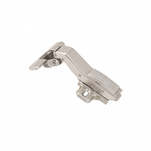 Петля угловая 45° с доводчиком 48мм h2 clip-on AKS PLUS (саморезы, заглушки)_1