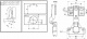 Петля полунакладная с доводчиком 48мм h2 несъемная планка (4 отверстия) GRIDLI_preview_1