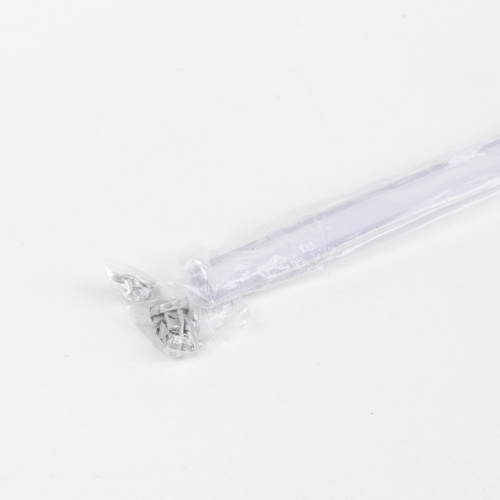 Профиль алюминиевый врезной LIRA-1707 с экраном, цвет алюминий, 2м, AKS (в комплекте 4 заглушки и 4 крепления)_5