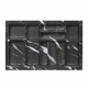 Лоток для столовых приборов 800 MARBLE 735*485, черно-серый мрамор AKS_preview_1