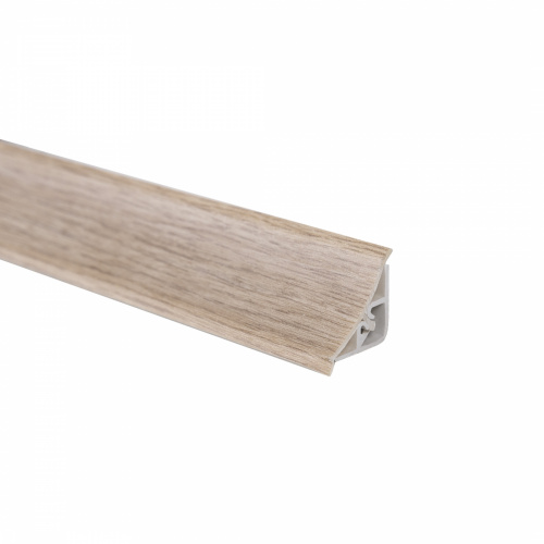 Плинтус ПВХ для столешницы дуб сонома (M085/M 018) AKS (1шт=3м.п.)_1