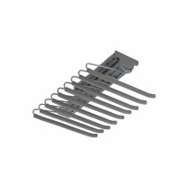 Выдвижная вешалка для брюк BRUNO крепл.верх./левое 340*470*130, графит PRIME by AKS фотография