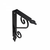 Полкодержатель мет. MELODY 145*110, черный AKS Полкодержатель мет. MELODY 145*110, черный AKS