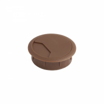 Пропуск кабельный пластик D60мм орех (888) LEBA фотография