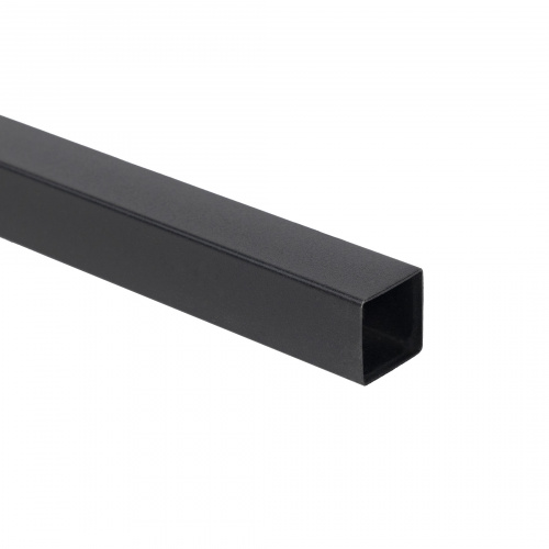 Труба квадр. L-3000 25*25 (1,4кг/1,0мм) QUADRO, черный AKS_3