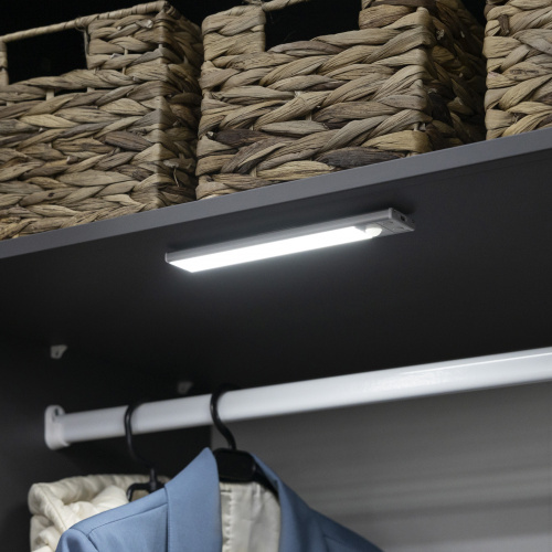 Светильник светодиодный Radiance, аккумуляторный, на движение, 2W, 400 мм, золотой шампань, AKS_3