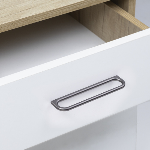 Ручка меб. скоба мет. OLYMPIA 160 графит, AKS_5