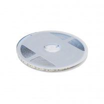 Лента светодиодная - 9,6W/m, 12V, 8мм, 2835, 120 д/м, IP20, нейтральный белый (4000K), CRI>70, 800 Lm, 20м, CZ фотография