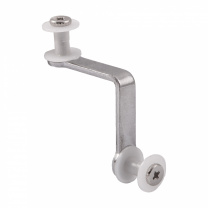 Крепление стеклянного куба мет. двойное AKS Крепление стеклянного куба мет. двойное AKS