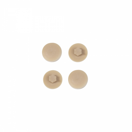 Заглушка пластик к конфирматам бук светлый (09) PL (упак.-40шт.)_1