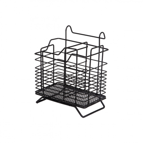 Корзина на трубу d16 для столовых приборов CWJ301 черный AKS_1