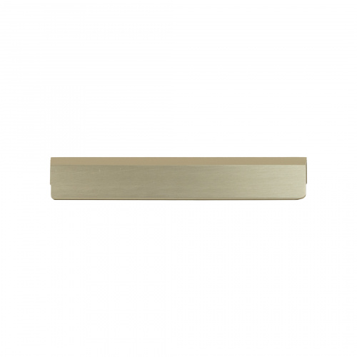 Ручка меб. накладная алюм. GEOS 128/150 брашированное золото, AKS_3