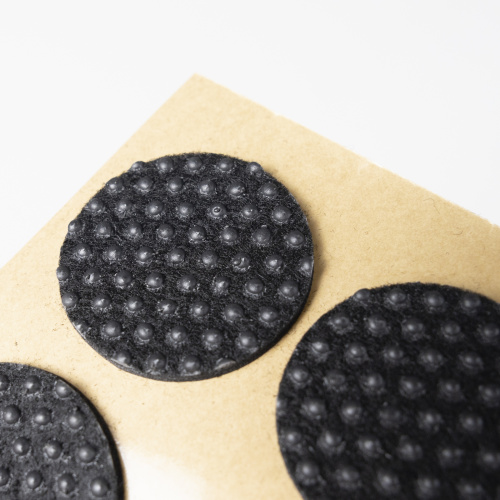 Подкладка самоприлипающая фетровая прорезиненная d40мм (1упак.=6шт), черная, Folmag_4