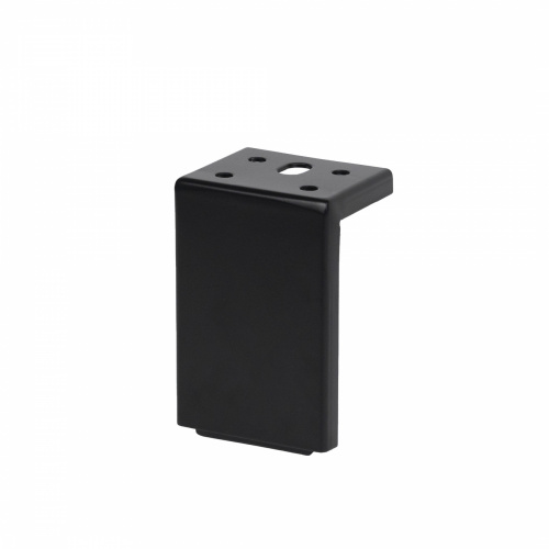 Опора меб. мет. WALL h120 черный матовый AKS_1