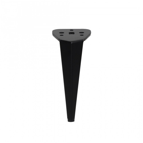 Опора меб. мет. STATE h140 черный матовый AKS_3