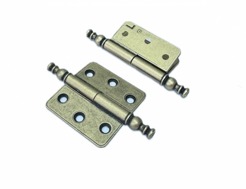 Петля карточная 45*45мм старое золото GAMET левая_1