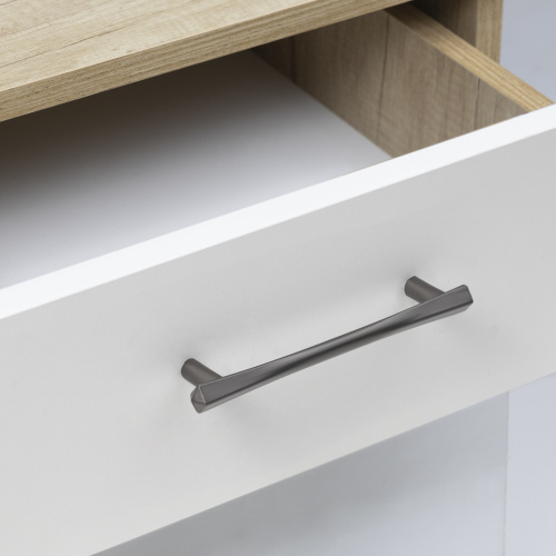 Ручка меб. скоба мет. MARGARITA 128 графит, AKS_5