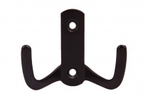Крючок меб. двухрожковый мет. WP13 черный GRIDLI фотография