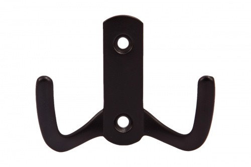 Крючок меб. двухрожковый мет. WP13 черный GRIDLI_1