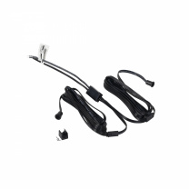 Выключатель бесконтактный на преграду, двойной, накладной/врезной, 12/24V, 60W/120W, D8мм, черный, без коннекторов, AKS фотография