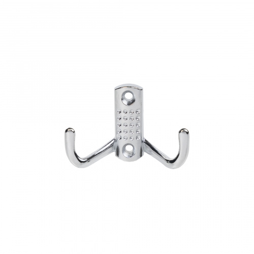 Крючок меб. двухрожковый мет. WP12 хром GRIDLI_4