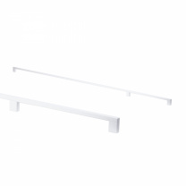 Ручка меб. скоба алюм. BLISS 1200 белый муар, AKS фотография