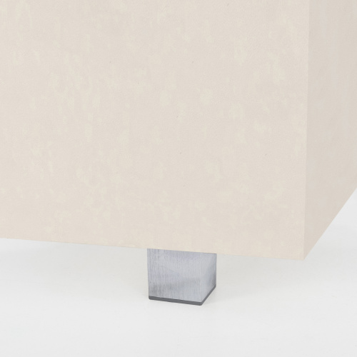 Опора меб. алюм. DAKP-27 h60 с регул. шлифованная сталь AKS_3