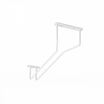 Держатель подвесной для бокалов NORWIG однорядный, белый AKS фотография