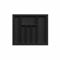Лоток для столовых приборов 600 PIXEL 540*485, черный AKS фотография