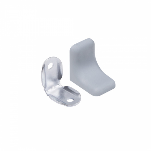 Уголок с металлической основой и пластиковой крышкой серый 02 (уп/100шт) LUNA_1