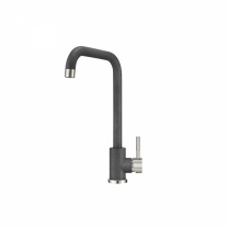 Смеситель для кухни высокий, ST-4033, графит, Granula Смеситель для кухни высокий, ST-4033, графит, Granula