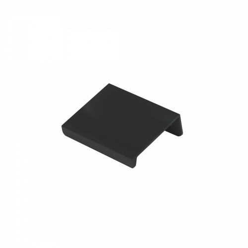 Ручка меб. накладная алюм. INSIDE 32/50, черный матовый, AKS_1