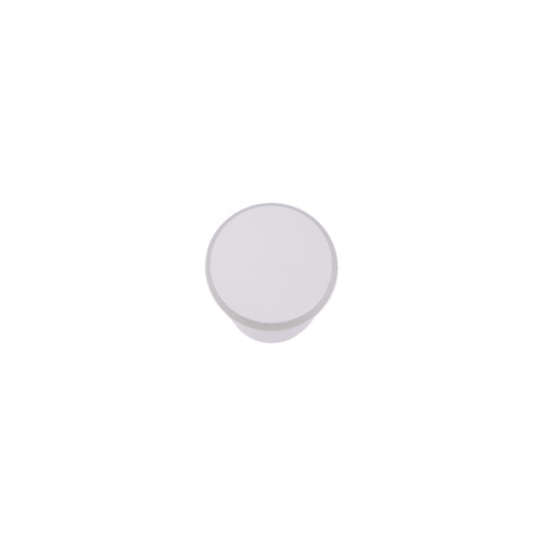 Ручка меб. кнопка мет. BELL матовый хром, AKS_4