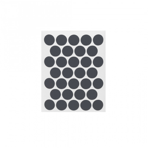 Заглушка самоприлипающая к эксцентрику антрацит (PC 2548) (1л=32шт) Pacific_3